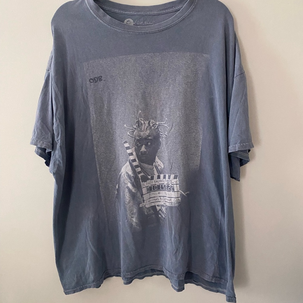 ODB Men's Blue Graphic T-Shirt